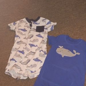 Carter's 2 pack short onesies